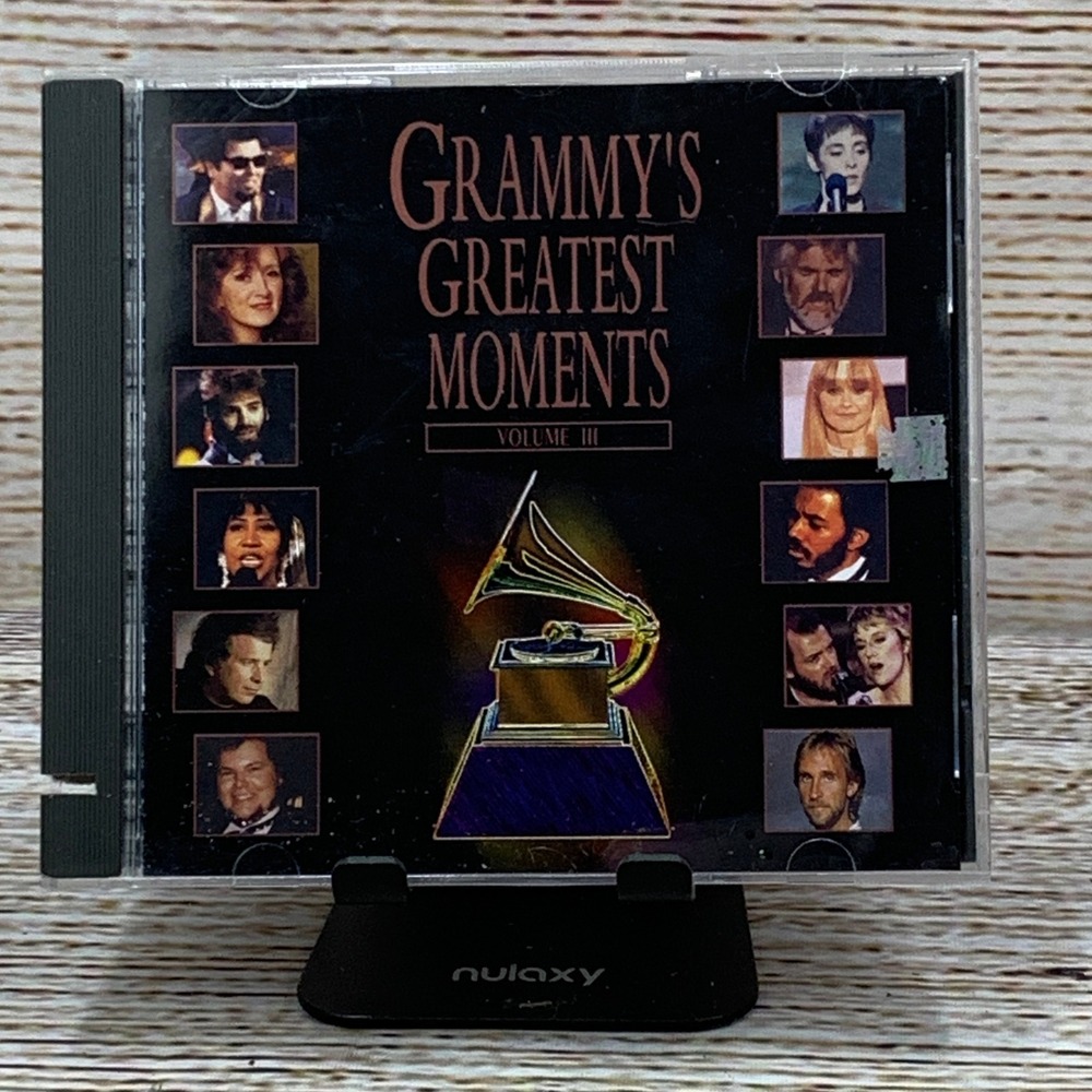 Grammys Greatest Moments - Vol III‎ [1994 CD Notched] Compilation Album Atlantic